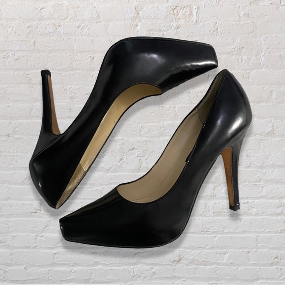 Steven by Steve Madden Patent Leather Black Pumps - Picture 4 of 6